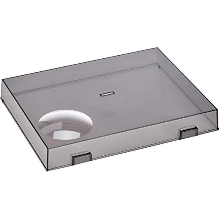 Reloop RP-7000-8000 Abdeckhaube – Klappbarer Acryl Plattenspieler Staub- und Schmutzschutz, passgenau für Reloop RP-7000-8000 (transparent schwarz) – Bild 3