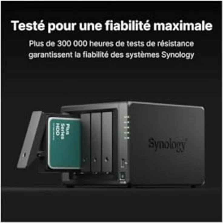 Synology 4 TB HAT3300 HDD – 1 Million Stunden MTBF, 180 TB/Jahr Arbeitslast, 5400 PRM – Bild 3