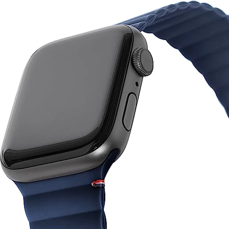 Decoded Silicone Magnet Traction Strap LITE 38-40-41mm Navy Peony – Bild 4