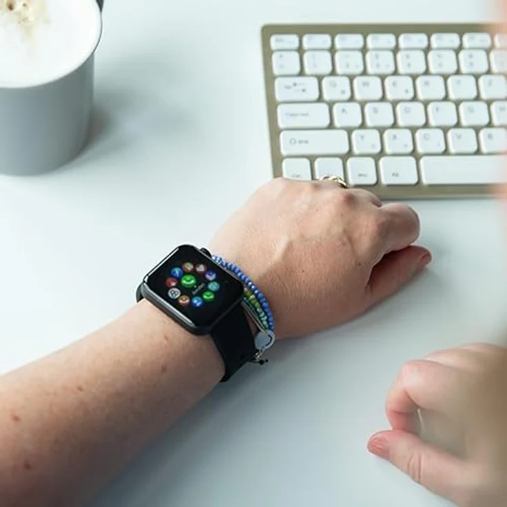 Mediashop Kendox Life Tracker - Smartwatch - 24/7 Vitalwert-Anzeige, 18 Sportmodi, Schlafanalyse - IOS & Android – Bild 4