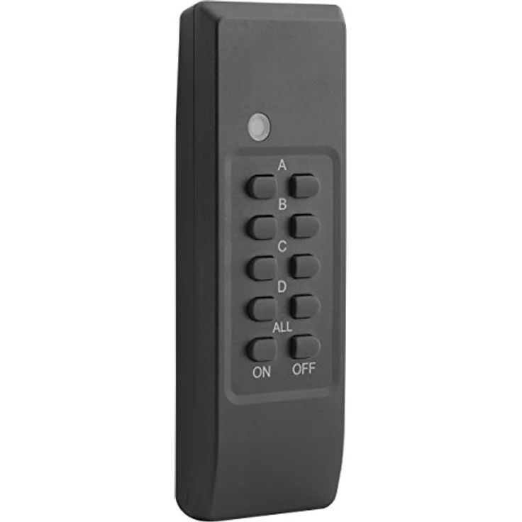 mumbi 2er Set Outdoor Funksteckdosen - 2 x Funksteckdose für Aussen + 1 x Fernbedienung - Plug & Play - 1100 Watt – Bild 7