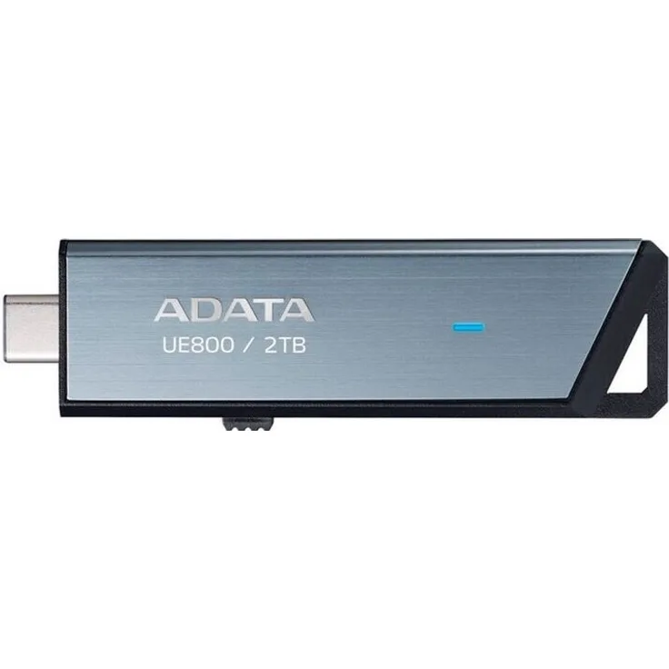 Adata Elite UE800 (2000 GB, USB C), USB Stick, Silber