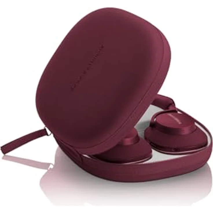 Bowers & Wilkins PX7 S2e Over-Ear-Kopfhörer mit aptX™ Adaptive, Geräuschunterdrückung, 30 Std. Wiedergabe - Rubinrot – Bild 3