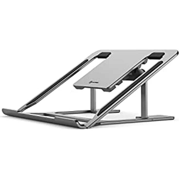 ALOGIC Metro, verstellbarer Laptop-Riser aus Aluminiumlegierung, sechs Winkel, tragbar, kompatibel mit MacBook und Surface
