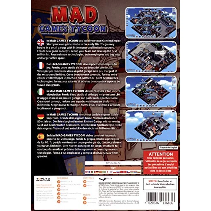 Mad Games Tycoon (PC) – Bild 2