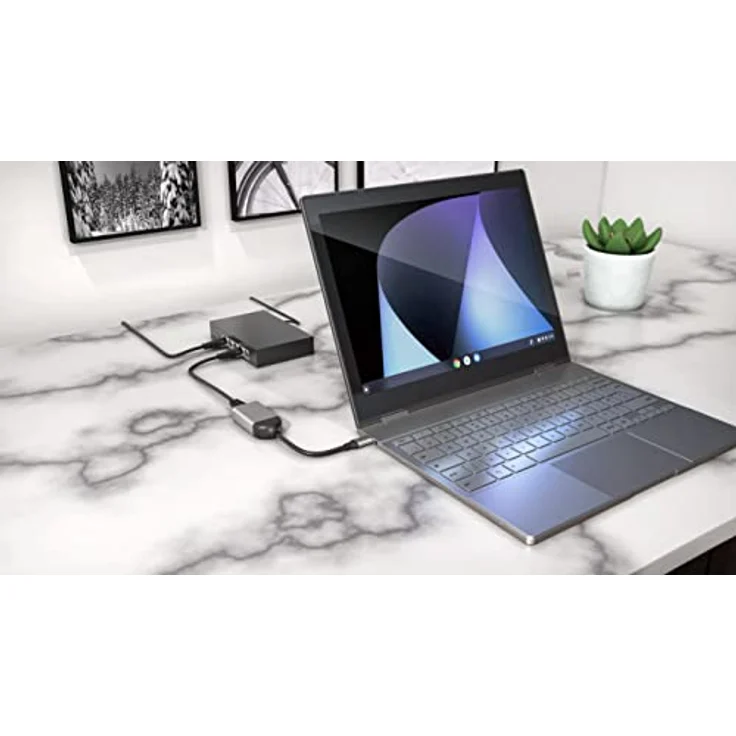 HyperDrive USB-C auf 2.5Gbps Ethernet Adapter, Works with Chromebook Zertifiziert, USB-C auf LAN Adapterkabel, Silber – Bild 4