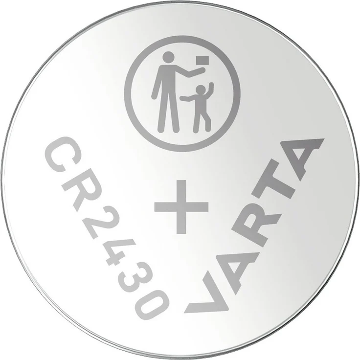 VARTA Varta Knopfzelle CR 2430 3 V 4 St. Lithium VARTA LITHIUM Coin CR2430 Knopfzelle, hohe Energiedichte und gutes Temperaturverhalten – Bild 1