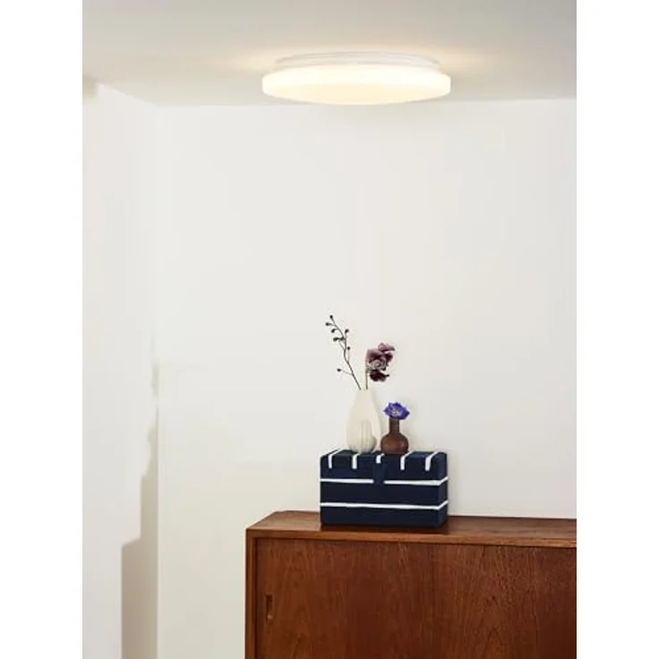 LUCIDE OTIS Deckenleuchte Ø 34 cm LED 1x24W 3000K Opal, smarte Deckenbeleuchtung – Bild 3