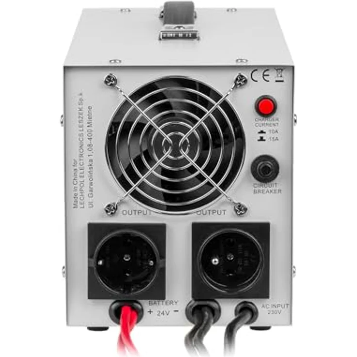 KEMOT PROsinus 1500 UPS, unterbrechungsfreie Stromversorgung mit reiner Sinuswelle, 1050 Watt Leistung, Schutz gegen Überlastung und Kurzschluss – Bild 3