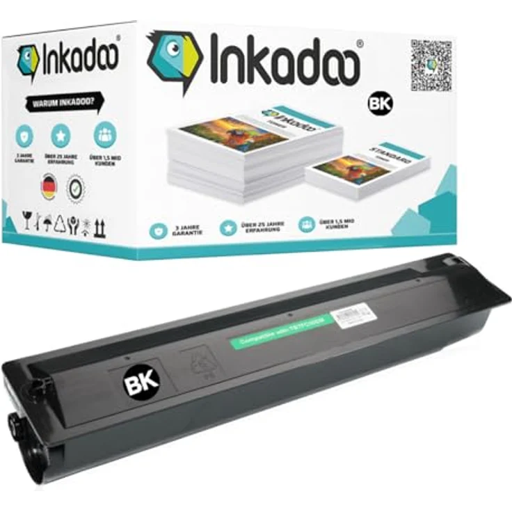 Inkadoo Kompatibel Toner T-FC50E, ca. 38.400 Seiten, passend für Toshiba E-Studio 2555 C SE, 3055 C SE, 3555 C SE, 4555 C SE, 5055 C SE – Bild 1