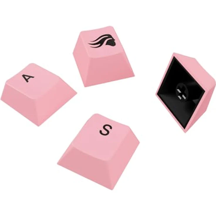 Glorious GPBT Basics Keycaps, ANSI Layout (US), PBT, Doubleshot - Potion Pink – Bild 4