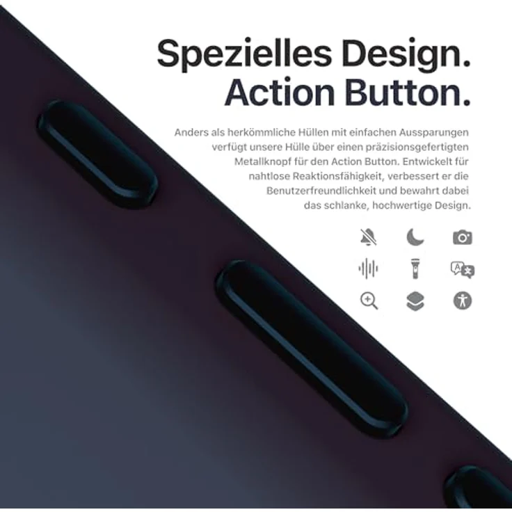 DECODED AntiMicrobial Silicone Backcover für iPhone 16 Pro Max, Schutzhülle mit antimikrobieller Formel und MagSafe-Kompatibilität – Bild 7