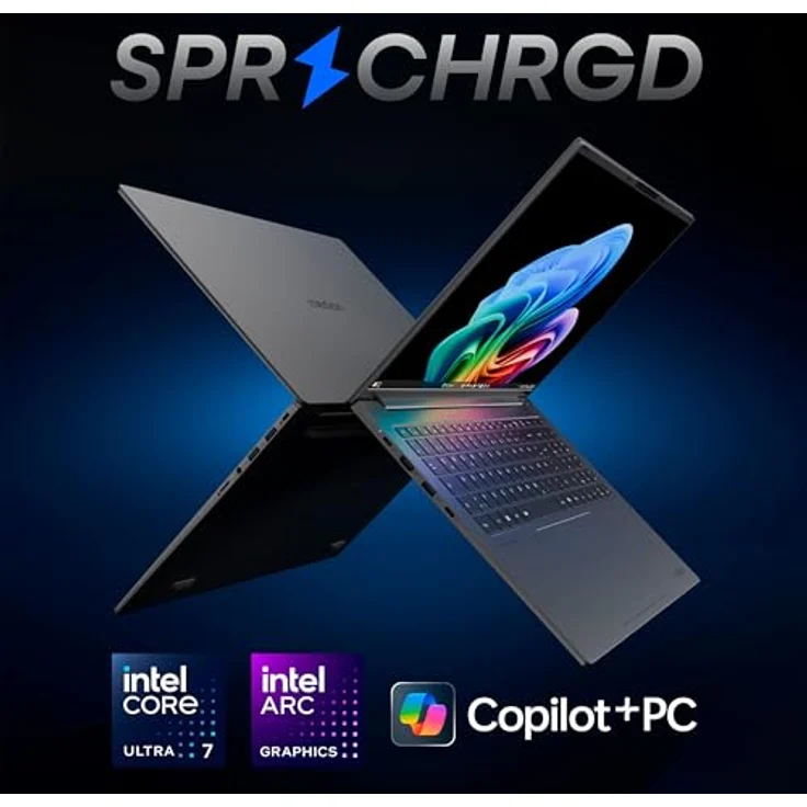 MEDION SPRCHRGD 16 S1, 40,6 cm (16 Zoll) 120Hz 2,8K OLED Laptop, Intel Core Ultra 7, 32GB DDR5 RAM, 1TB SSD, Windows 11 Home – Bild 2