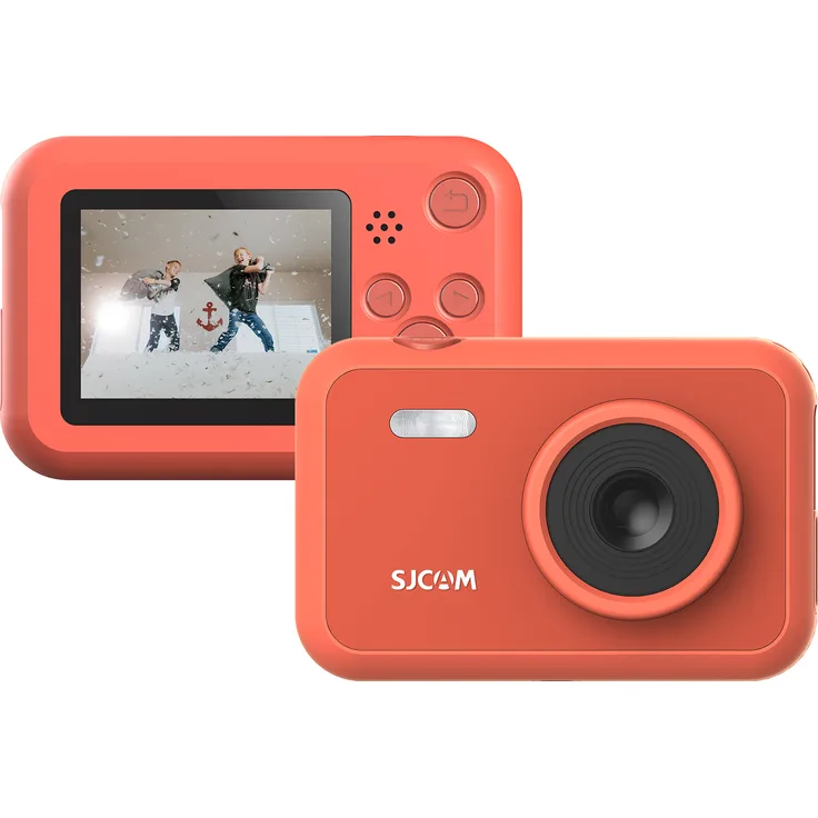 SJCAM FunCam 1080P, Hochauflösende Digitalkamera für Kinder mit 12 MP, 2,0 Zoll LCD-Bildschirm und 800-mAh-Akku, Tragbare Mini-Videokamera in Blau