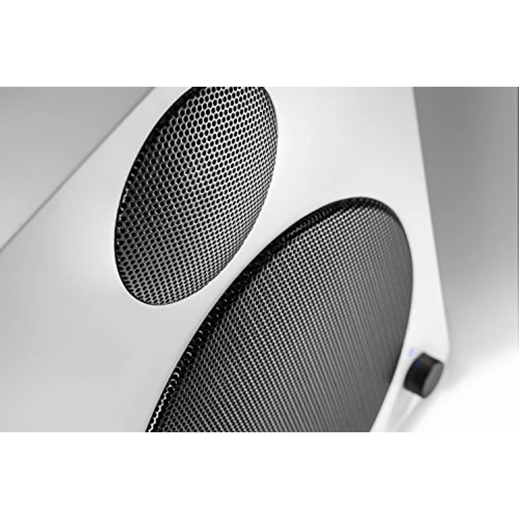 wavemaster CUBE NEO white - Regallautsprecher-System (50 Watt) mit Bluetooth-Streaming, Digitalanschluss und IR-Fernbedienung, Aktiv-Boxen, Nutzung für TV-Tablet-Smartphone, weiß (66381) Regallautsprecher - 50 Watt - schwarz, weiß – Bild 6