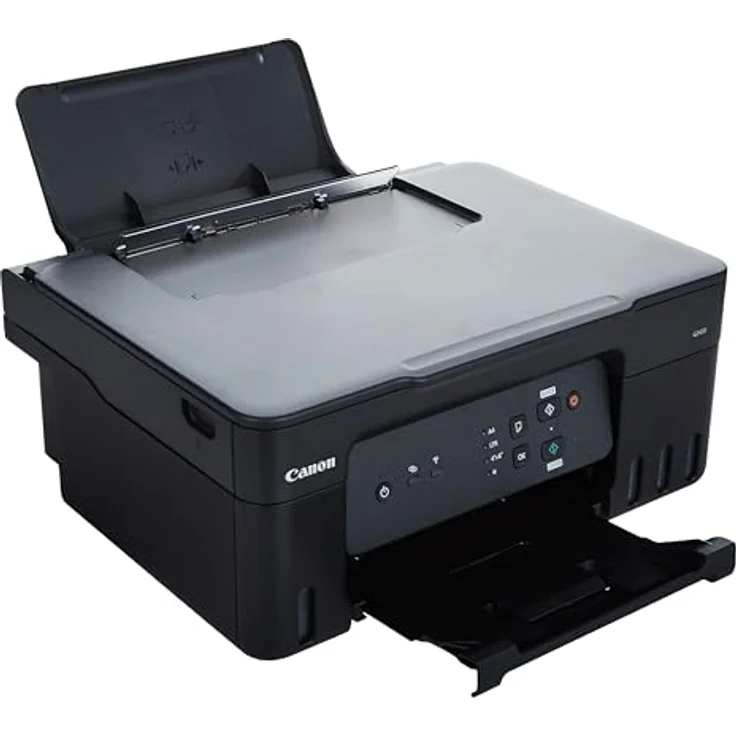 Canon PIXMA G3430 Tintenstrahl A4 (5989C009), nachfüllbare Tanks, einzelnes Tintenflaschen-Set, bis zu 4.600 Drucke, Schwarz – Bild 2