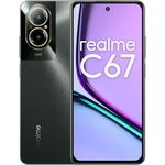 realme Smartphone C67 6+128GB, 108MP 3X In-Sensor Zoom Camera, Snapdragon 685 6nm Chipset, 7.59mm Ultra Slim, 5000mAh Massive Battery, Black Rock