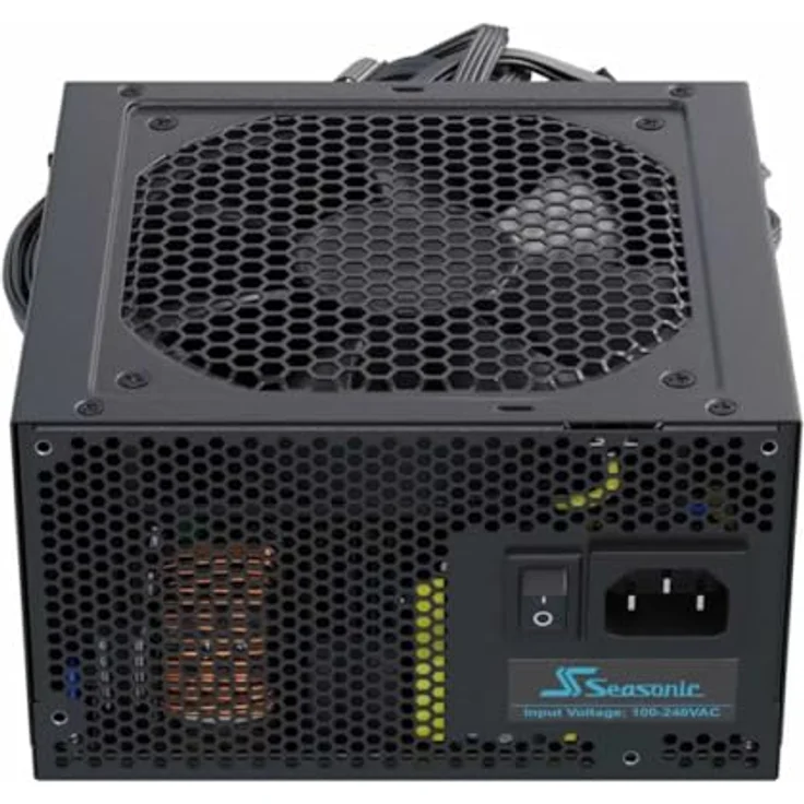 Seasonic G12 GC 80 PLUS Gold Netzteil - 850 Watt, schwarz - Effizientes ATX-Netzteil mit fester Verkabelung, intelligenter Lüftersteuerung – Bild 5