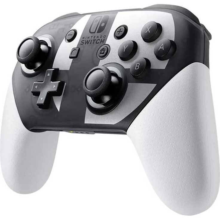 Nintendo Super Smash Bros Pro Controller, Gamepad mit Bewegungssteuerung und HD Rumble, One Size – Bild 1