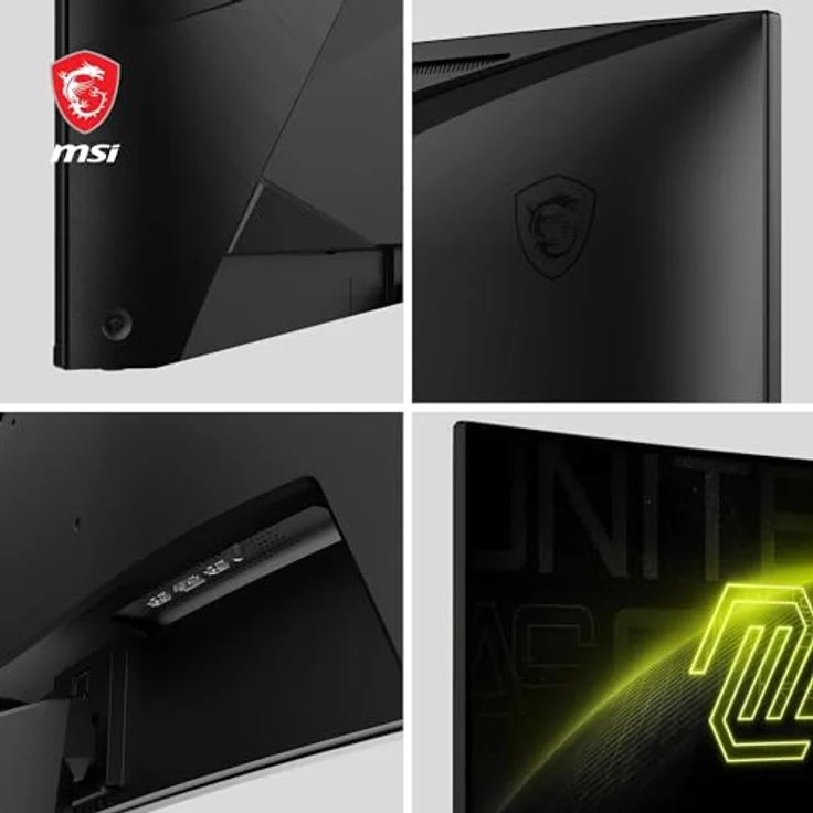 MSI MAG 27C6F 27 Zoll FHD Curved Gaming Monitor - 1500R 1920 x 1080 Rapid VA Panel, 180 Hz / 1ms (GtG), Adaptive-Sync - DP 1.2a, HDMI™ CEC – Bild 4