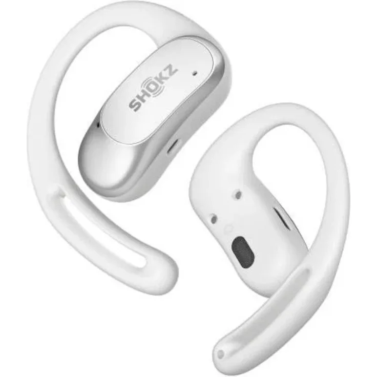 SHOKZ OpenFit Air, Open-ear Headset Bluetooth Weiß