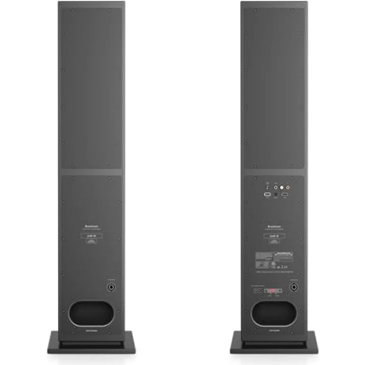 Audio Pro A48 W, 2,5-Wege Standlautsprecher, kabelgebunden, 320 W, Frequenzbereich 36 - 23000 Hz, Schwarz – Bild 3