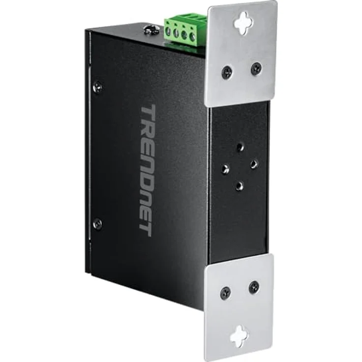 TRENDnet 5-Port-gehärteter industrieller Gigabit-DIN-Schienen-Switch, TI-G50, 10-Gbit - s-Switching-Kapazität, Gigabit-Netzwerk-Switch mit Schutzart IP30, DIN-Schienen- und Wandhalterung inklusive – Bild 12