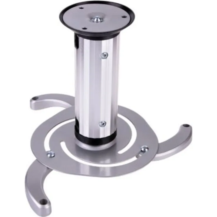Cabletech Projektor-Deckenhalterung 80/170 mm (max. 10 kg), Beamer Halterung, Silber