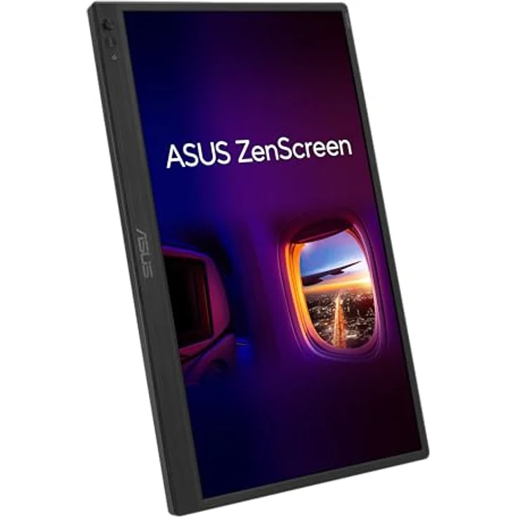 ASUS ZenScreen MB169CK - 15,6 Zoll tragbarer USB Monitor - Full HD 1920x1080, Dual Typ-C, Mini HDMI, Autorotation, leichtes Design, 360° Kickstand, ZenScreen Sleeve - IPS Panel, 16:9, entspiegelt – Bild 4