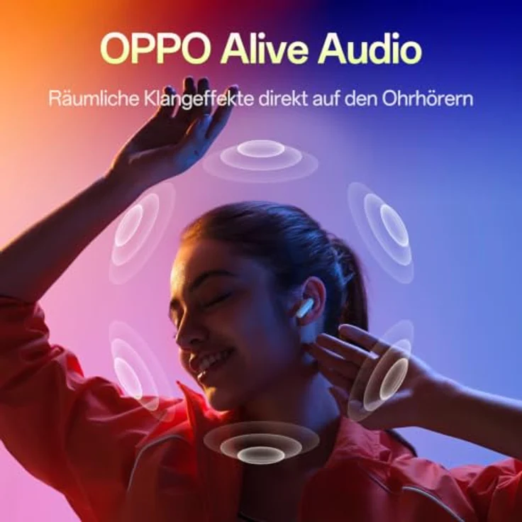 OPPO Enco Air5s, True Wireless Stereo (TWS) Kopfhörer, 20 - 20000 Hz, 13,4 mm Basslautsprecher, Weiß – Bild 5