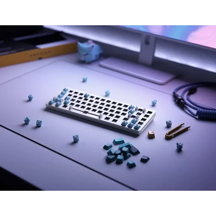Glorious GMMK 2 Compact-Tastatur - Barebone, ANSI-Layout, weiß – Bild 6