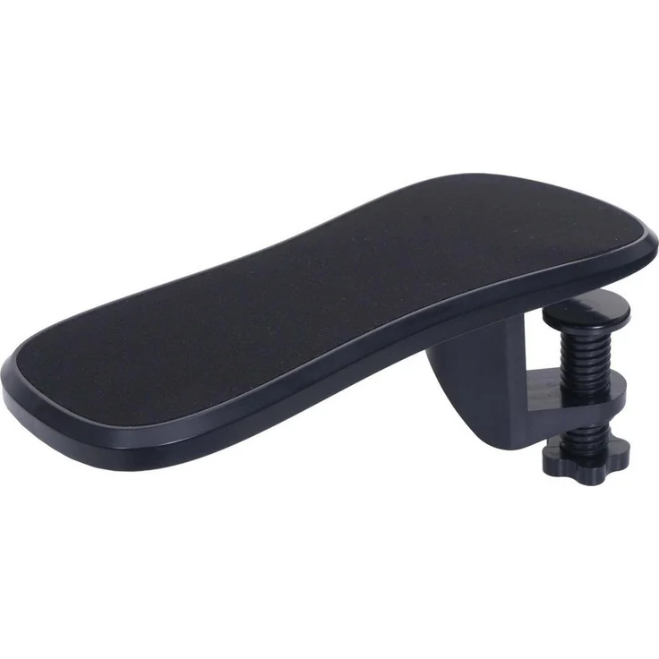 MCW Handballenauflage MCW-N75-1, Ergonomische Unterarmstütze mit 180° Beweglichkeit, Schwarz
