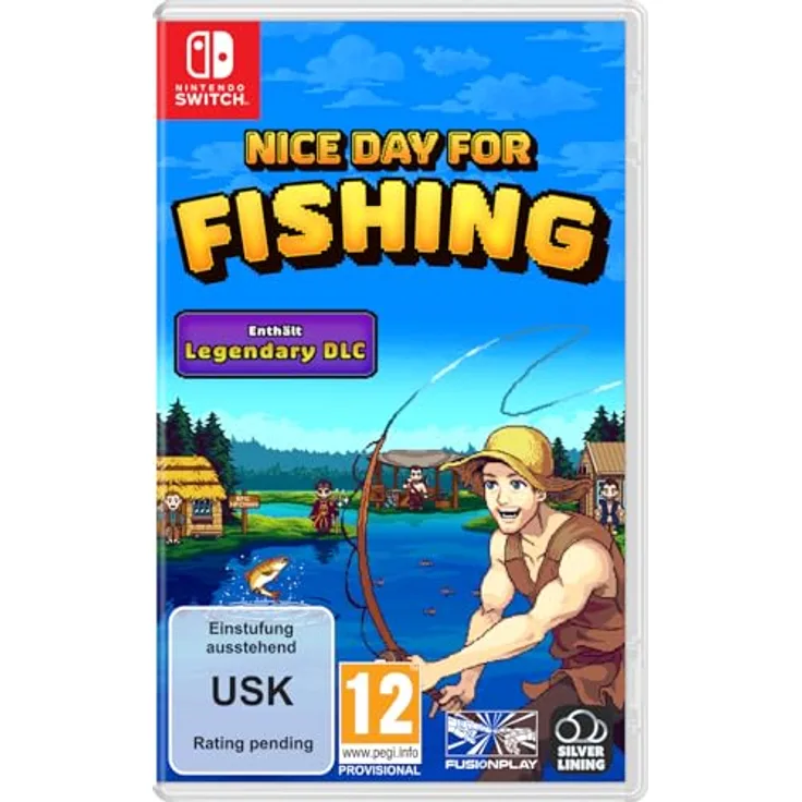 Silver Lining Interactive Nice Day for Fishing - Nintendo Switch Spiel mit epischen Angelkämpfen, magischer Welt, Legendary DLC und Ausrüstungs-Upgrades