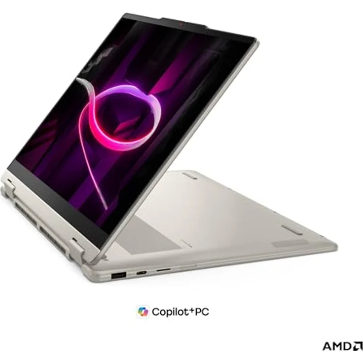 LENOVO Yoga 7 2-in-1 14AGP11 Copilot+ PC, 14 Zoll WUXGA Touchscreen, AMD Ryzen™ AI 5 435, 16 GB RAM, 512 GB SSD, Windows 11 Home, Muschelfarbe – Bild 24
