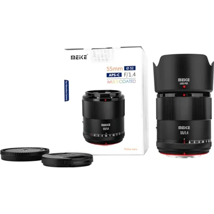 Meike 55mm F1.4 AF STM, lichtstarkes APS-C Autofokus-Objektiv für Fujifilm X-Mount Kameras, sanftes Bokeh – Bild 6