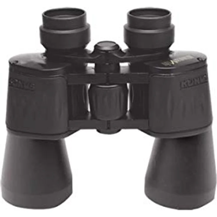Konus Fernglas vue 7x50 C.F., 7x Vergrößerung, 50 mm Objektiv, Binokular, Schwarz, robust und leicht – Bild 2