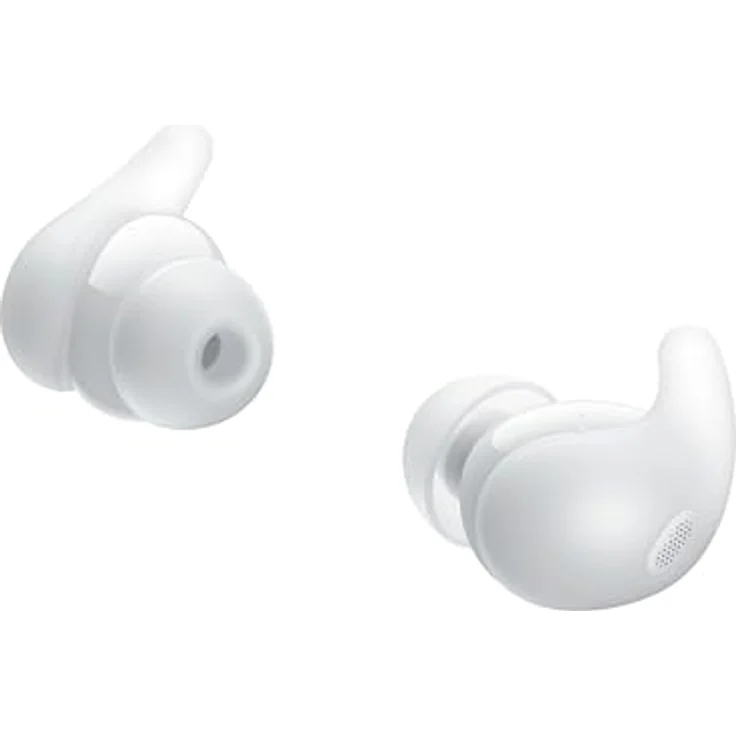 Sony LinkBuds Fit – Truly Wireless Noise Cancelling Bluetooth Earbuds - 21h Akkulaufzeit, IPX4, Umgebungsgeräuschmodus, Multipoint-Verbindung - Weiss – Bild 5