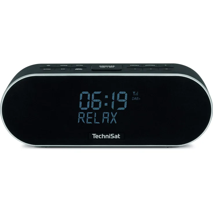 TechniSat DigitRadio 53 BT (UKW, DAB+, Bluetooth), Radio, Schwarz