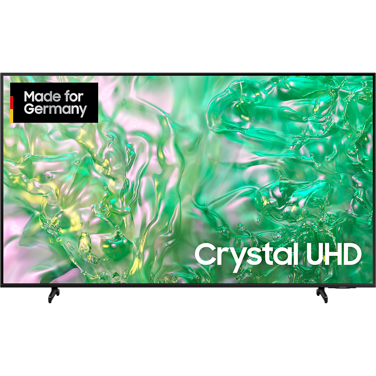Samsung Crystal UHD 4K DU8079 Tizen OS™ Smart TV (2024), 85 Black – Bild 1