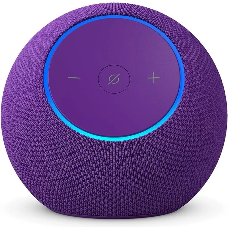 Amazon Echo Dot Max (2025), Alexa-Lautsprecher mit raumfüllendem Klang, integriertem Smart-Home-Hub und Omnisense-Technologie, Amethyst – Bild 1