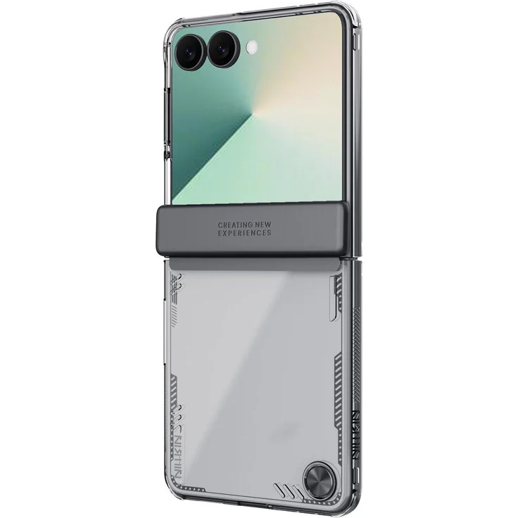 Nillkin Iceblade Schutzhülle für Samsung Galaxy Z Flip 7, robuste Smartphone Hülle in Schwarz