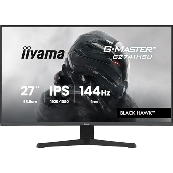 iiyama G2741HSU-B1-27, 27 Zoll Full HD IPS Monitor, 144Hz, 1x HDMI, 1x DP – Bild 2