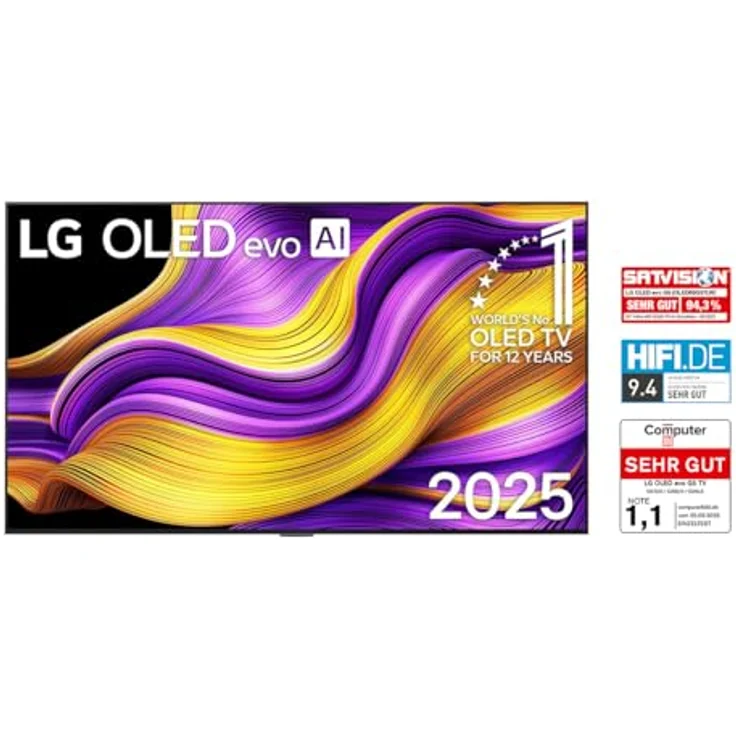 LG OLED65G57LW, 65 Zoll 4K OLED evo AI TV mit α11 Gen2 4K AI Prozessor, webOS 25, 120Hz (VRR bis 165Hz) – Bild 3