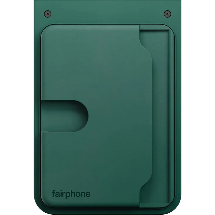 Fairphone Card Holder Kartenhalter (Gen. 6), Grün, für bis zu 3 Karten, aus 40% Recycling-Kunststoff