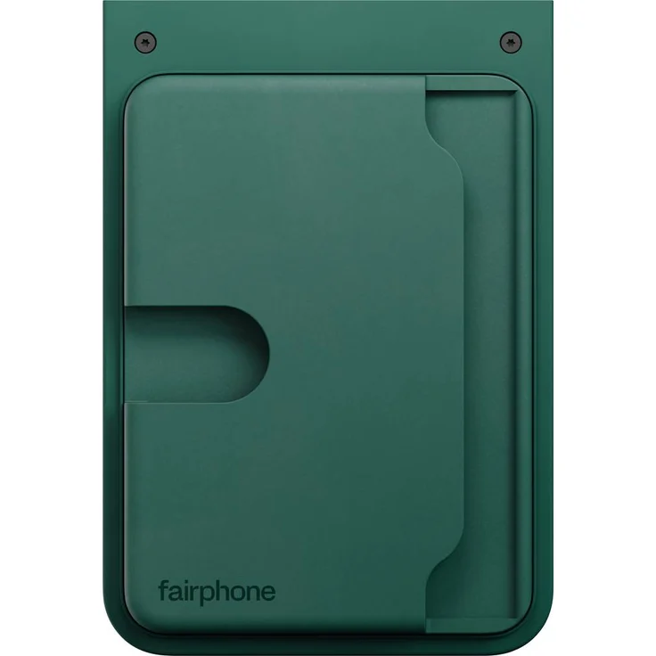 Fairphone Card Holder Kartenhalter (Gen. 6), Grün, für bis zu 3 Karten, aus 40% Recycling-Kunststoff