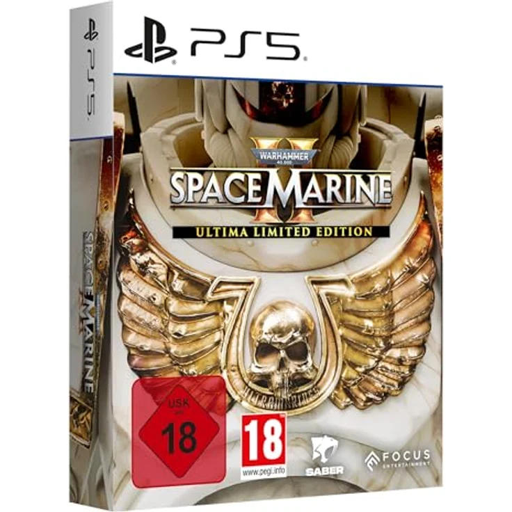 FOCUS HOME INTERACTIVE Warhammer 40,000: Space Marine 2 - Ultima Limited Edition, PS5-Spiel mit epischen Schlachten und übermenschlichen Fähigkeiten – Bild 1