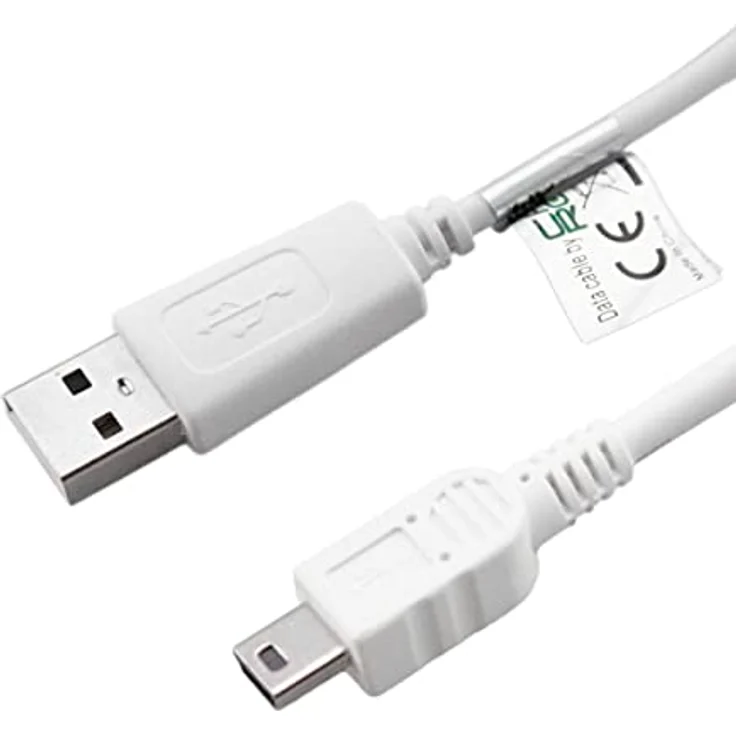caseroxx USB-Kabel, Datenkabel für Ravensburger TipToi, 1/2/3 Generation, 100 cm lang, weiß – Bild 1