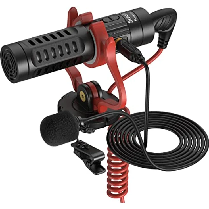 SmallRig 3468 Videomikrofon S20, Plug-and-Play mit Doppelmikrofon-Kombination und effektiver Geräuschunterdrückung – Bild 4