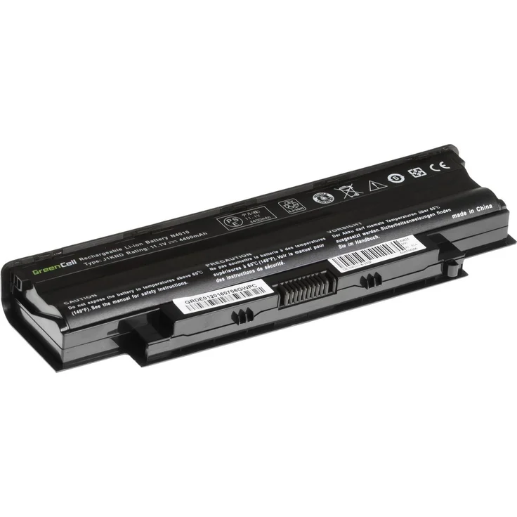 Green Cell Laptop-Batterie, 6 Zellen, 4400 mAh, schwarz, kompatibel mit Dell J1KND und Inspiron/Vostro Serien