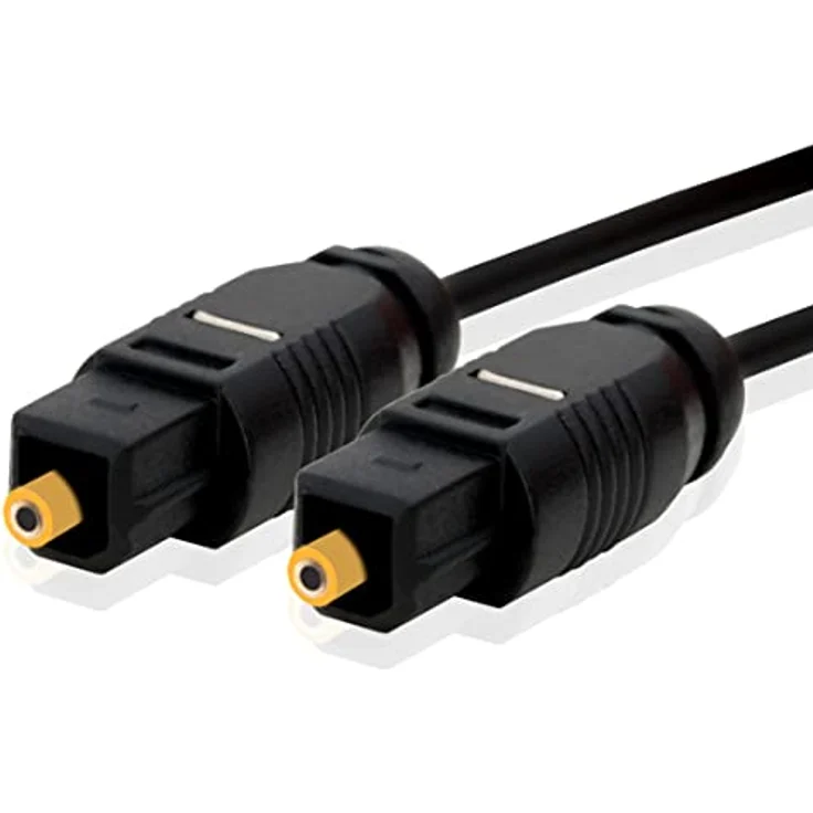 BIGtec 1m Toslink optisches Audio Kabel Lichtwellenleiter LWL 2,2mm – Bild 2